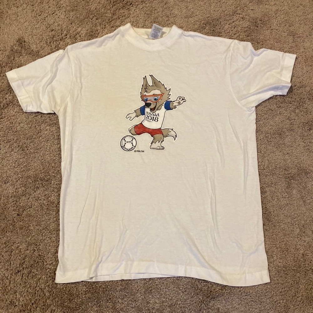 FIFA World Cup Russia 2018 mascot tee